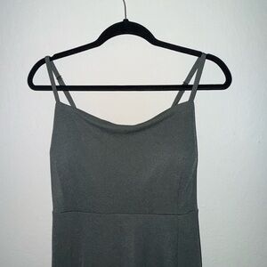 Classic Green Spaghetti Strap Women's Top
